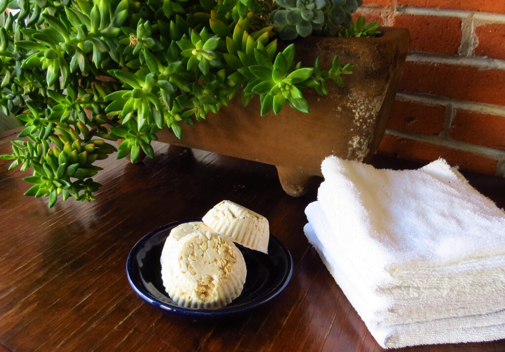 Shampoo natural en barra de Miel&avena
